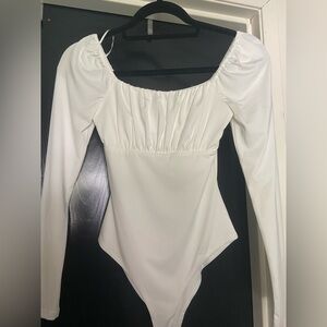 Princess Polly Women's White Bodysuit